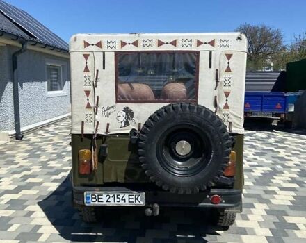 Зеленый ГАЗ 69, объемом двигателя 2.45 л и пробегом 42 тыс. км за 5000 $, фото 1 на Automoto.ua