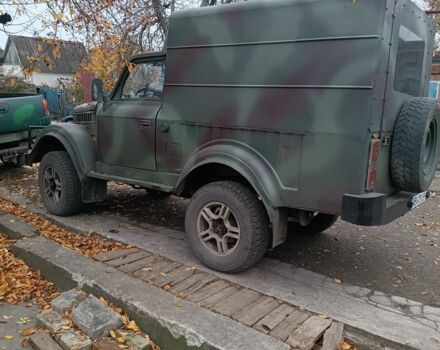 Зелений ГАЗ 69, об'ємом двигуна 2.4 л та пробігом 500 тис. км за 2000 $, фото 1 на Automoto.ua