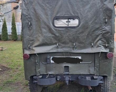 Зеленый ГАЗ 69, объемом двигателя 2.4 л и пробегом 100 тыс. км за 900 $, фото 6 на Automoto.ua