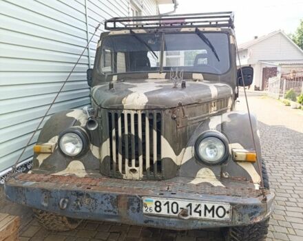 Зеленый ГАЗ 69, объемом двигателя 2 л и пробегом 100 тыс. км за 2200 $, фото 1 на Automoto.ua