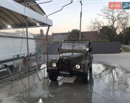 Зеленый ГАЗ 69, объемом двигателя 2.5 л и пробегом 100 тыс. км за 2500 $, фото 1 на Automoto.ua