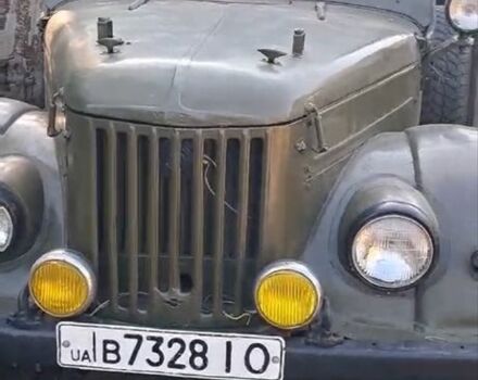 Зеленый ГАЗ 69, объемом двигателя 2.1 л и пробегом 10 тыс. км за 2000 $, фото 1 на Automoto.ua