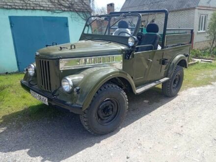 Зеленый ГАЗ 69, объемом двигателя 2.1 л и пробегом 1000 тыс. км за 3000 $, фото 1 на Automoto.ua