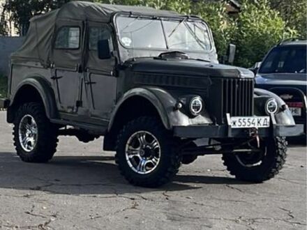 Зеленый ГАЗ 69, объемом двигателя 2.4 л и пробегом 1000 тыс. км за 3102 $, фото 1 на Automoto.ua