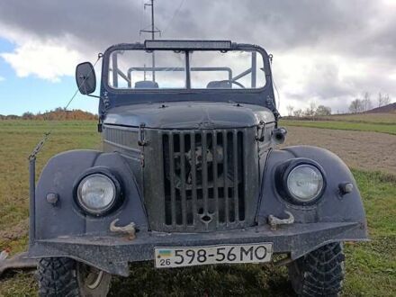 Зеленый ГАЗ 69, объемом двигателя 2.4 л и пробегом 100 тыс. км за 1850 $, фото 1 на Automoto.ua