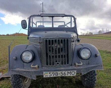 Зеленый ГАЗ 69, объемом двигателя 2.4 л и пробегом 100 тыс. км за 1850 $, фото 1 на Automoto.ua