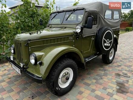 Зелений ГАЗ 69, об'ємом двигуна 2.1 л та пробігом 58 тис. км за 12500 $, фото 1 на Automoto.ua