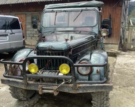 Зеленый ГАЗ 69, объемом двигателя 0 л и пробегом 55 тыс. км за 1700 $, фото 1 на Automoto.ua