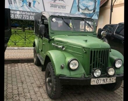 Зеленый ГАЗ 69, объемом двигателя 2.4 л и пробегом 100 тыс. км за 1200 $, фото 1 на Automoto.ua