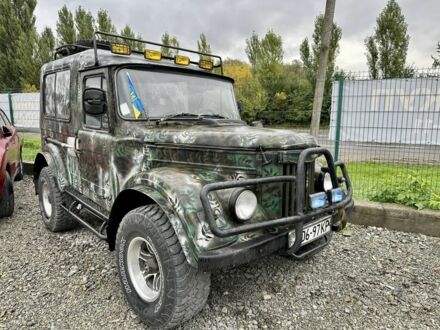 Зеленый ГАЗ 69, объемом двигателя 2.4 л и пробегом 238 тыс. км за 2900 $, фото 1 на Automoto.ua