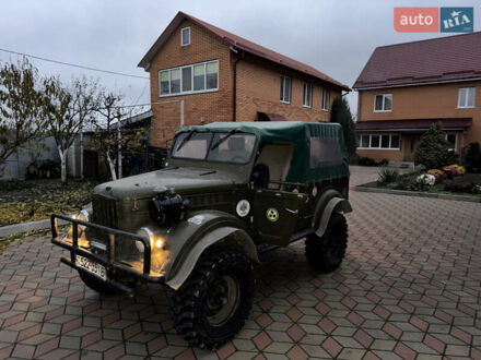 Зеленый ГАЗ 69, объемом двигателя 2.2 л и пробегом 30 тыс. км за 2800 $, фото 1 на Automoto.ua