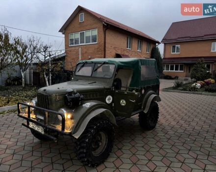Зеленый ГАЗ 69, объемом двигателя 2.2 л и пробегом 30 тыс. км за 2800 $, фото 1 на Automoto.ua