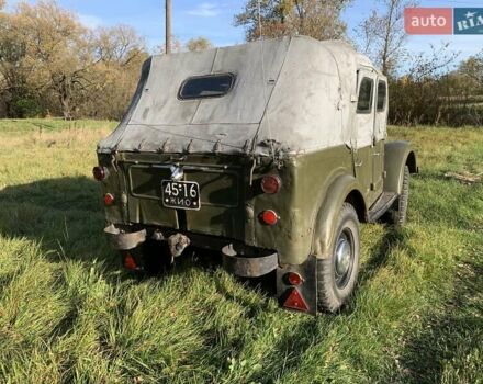 Зеленый ГАЗ 69A, объемом двигателя 2.2 л и пробегом 500 тыс. км за 2500 $, фото 3 на Automoto.ua