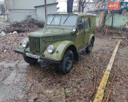 Зеленый ГАЗ 69A, объемом двигателя 2.1 л и пробегом 77 тыс. км за 1300 $, фото 1 на Automoto.ua