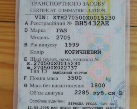 Коричневий ГАЗ Інша, об'ємом двигуна 0.23 л та пробігом 202 тис. км за 1850 $, фото 5 на Automoto.ua