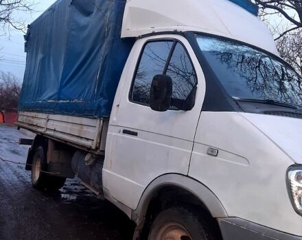 Белый ГАЗ Газель, объемом двигателя 2.3 л и пробегом 530 тыс. км за 3100 $, фото 1 на Automoto.ua