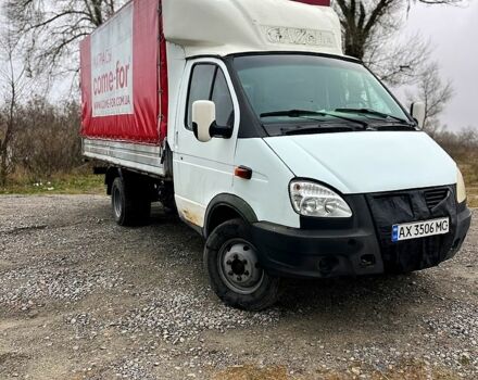 Белый ГАЗ Газель, объемом двигателя 2.3 л и пробегом 190 тыс. км за 3600 $, фото 1 на Automoto.ua