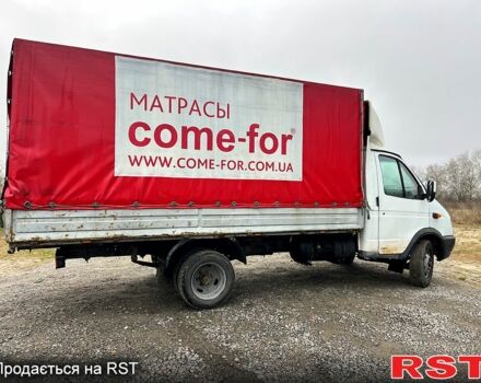 Белый ГАЗ Газель, объемом двигателя 2.3 л и пробегом 190 тыс. км за 3600 $, фото 2 на Automoto.ua