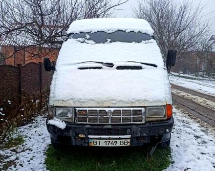 Белый ГАЗ Газель, объемом двигателя 2.4 л и пробегом 220 тыс. км за 520 $, фото 1 на Automoto.ua