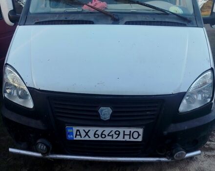 Белый ГАЗ Газель, объемом двигателя 2.4 л и пробегом 100 тыс. км за 1750 $, фото 1 на Automoto.ua