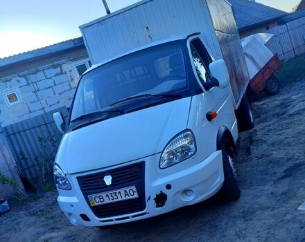 Белый ГАЗ Газель, объемом двигателя 2.5 л и пробегом 200 тыс. км за 3100 $, фото 1 на Automoto.ua