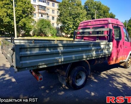 Красный ГАЗ Газель, объемом двигателя 2.5 л и пробегом 180 тыс. км за 3100 $, фото 2 на Automoto.ua