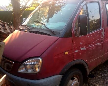 Красный ГАЗ Газель, объемом двигателя 2.3 л и пробегом 380 тыс. км за 1000 $, фото 1 на Automoto.ua