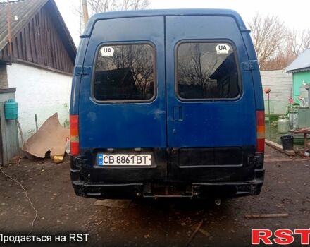 Синий ГАЗ Газель, объемом двигателя 2.3 л и пробегом 135 тыс. км за 1400 $, фото 3 на Automoto.ua