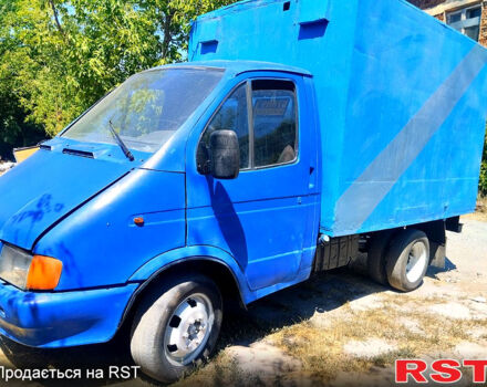 Синий ГАЗ Газель, объемом двигателя 2.4 л и пробегом 222 тыс. км за 1200 $, фото 1 на Automoto.ua