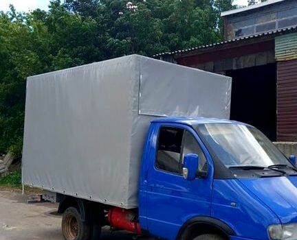 Синий ГАЗ Газель, объемом двигателя 2.3 л и пробегом 160 тыс. км за 3200 $, фото 2 на Automoto.ua