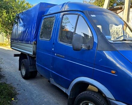 Синий ГАЗ Газель, объемом двигателя 2.3 л и пробегом 350 тыс. км за 2300 $, фото 2 на Automoto.ua