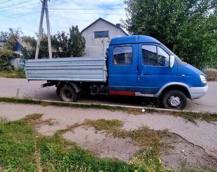 Синий ГАЗ Газель, объемом двигателя 2.5 л и пробегом 190 тыс. км за 3700 $, фото 2 на Automoto.ua