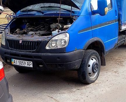 Синий ГАЗ Газель, объемом двигателя 2.5 л и пробегом 300 тыс. км за 2300 $, фото 1 на Automoto.ua