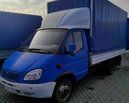 Синий ГАЗ Газель, объемом двигателя 2.5 л и пробегом 400 тыс. км за 2200 $, фото 4 на Automoto.ua