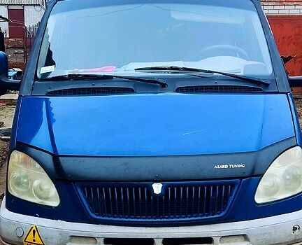 Синий ГАЗ Газель, объемом двигателя 24 л и пробегом 158 тыс. км за 6000 $, фото 1 на Automoto.ua