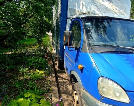 Синий ГАЗ Газель, объемом двигателя 2.7 л и пробегом 300 тыс. км за 1600 $, фото 1 на Automoto.ua