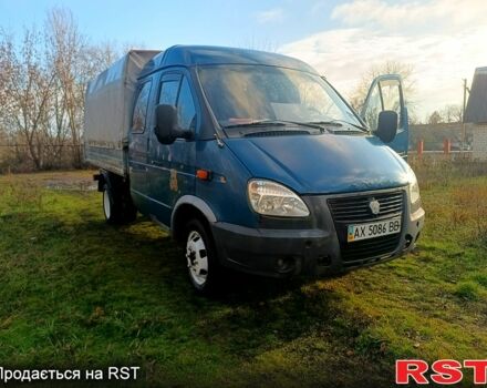 Синий ГАЗ Газель, объемом двигателя 2.5 л и пробегом 195 тыс. км за 2000 $, фото 1 на Automoto.ua