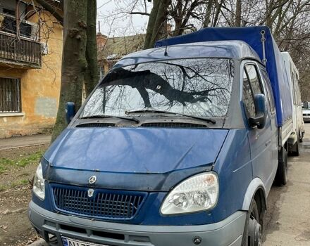 Синий ГАЗ Газель, объемом двигателя 2.5 л и пробегом 100 тыс. км за 3000 $, фото 2 на Automoto.ua