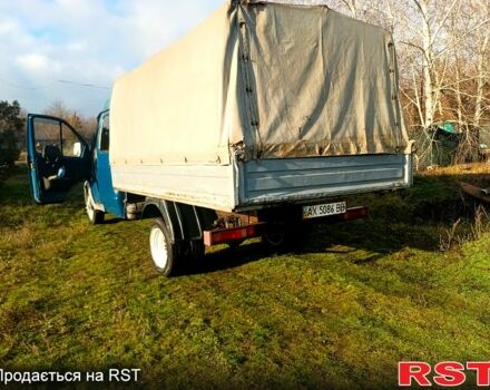 Синий ГАЗ Газель, объемом двигателя 2.5 л и пробегом 195 тыс. км за 2000 $, фото 4 на Automoto.ua