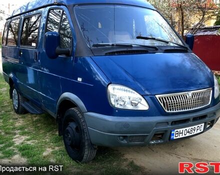 Синий ГАЗ Газель, объемом двигателя 2.5 л и пробегом 355 тыс. км за 1800 $, фото 2 на Automoto.ua
