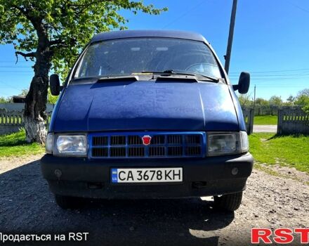 Синий ГАЗ Газель, объемом двигателя 2.4 л и пробегом 200 тыс. км за 1000 $, фото 1 на Automoto.ua