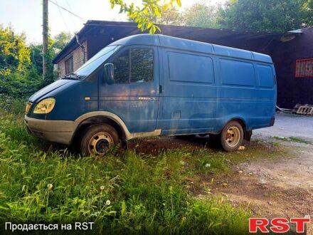 Синий ГАЗ Газель, объемом двигателя 2.5 л и пробегом 230 тыс. км за 3000 $, фото 1 на Automoto.ua