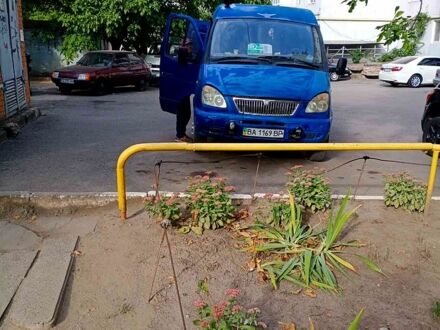 Синий ГАЗ Газель, объемом двигателя 2.4 л и пробегом 580 тыс. км за 1000 $, фото 1 на Automoto.ua