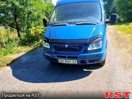 Синий ГАЗ Газель, объемом двигателя 2.3 л и пробегом 300 тыс. км за 1700 $, фото 1 на Automoto.ua