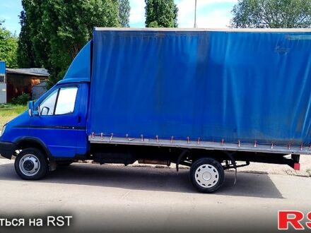 Синий ГАЗ Газель, объемом двигателя 2.5 л и пробегом 300 тыс. км за 2300 $, фото 1 на Automoto.ua