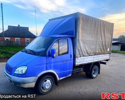 Синий ГАЗ Газель, объемом двигателя 2.5 л и пробегом 160 тыс. км за 2400 $, фото 1 на Automoto.ua