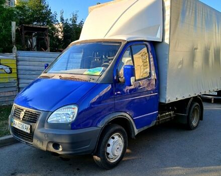 Синий ГАЗ Газель, объемом двигателя 2.5 л и пробегом 175 тыс. км за 3500 $, фото 1 на Automoto.ua