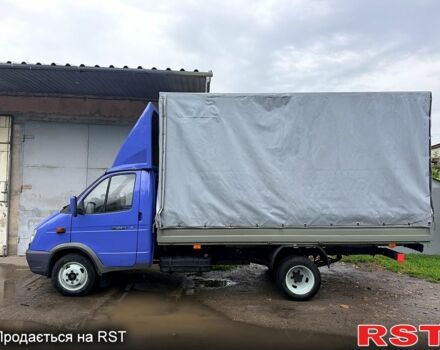 Синий ГАЗ Газель, объемом двигателя 2.5 л и пробегом 185 тыс. км за 4500 $, фото 1 на Automoto.ua