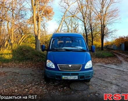 Синий ГАЗ Газель, объемом двигателя 2.5 л и пробегом 52 тыс. км за 2400 $, фото 1 на Automoto.ua