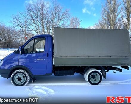 Синий ГАЗ Газель, объемом двигателя 2.5 л и пробегом 1650 тыс. км за 4200 $, фото 1 на Automoto.ua